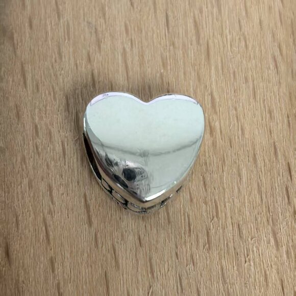 Pandora Love Dad Exclusive Travel Heart Charm Pendant, S925 Silver Bracelets - Picture 2 of 4